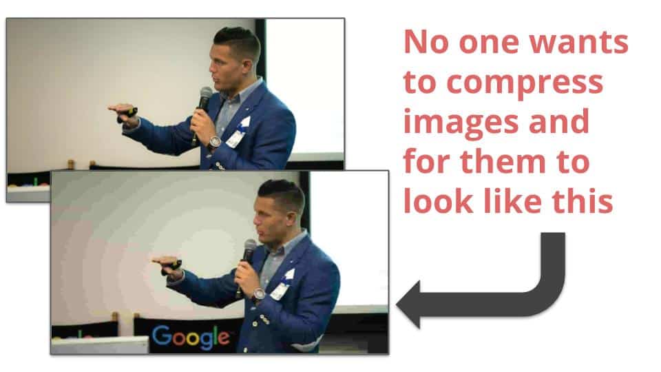 image compression and website speed
