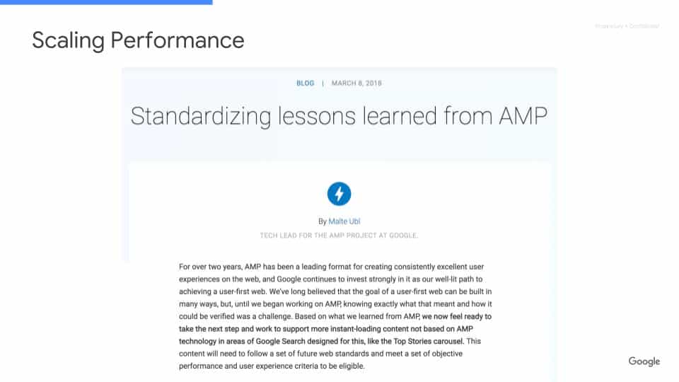 mobile web standards