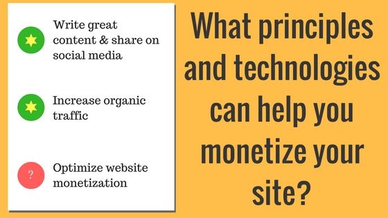 monetize your site 2017
