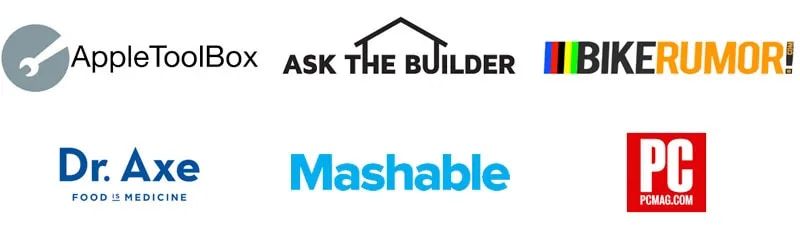 Which top publishers is the website tool data coming from?