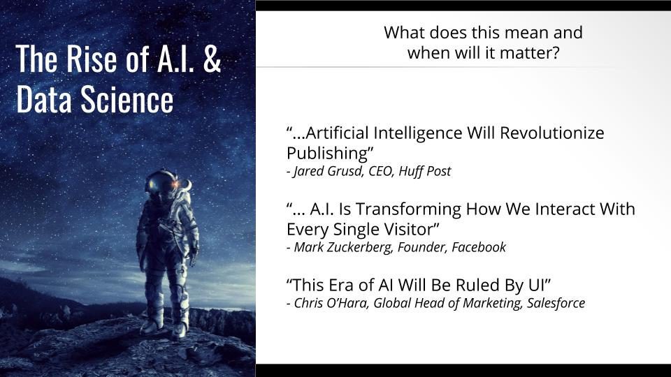 artificial intelligence and trends in online publishing