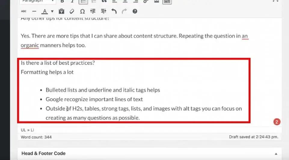 Google to find my content for its rich snippets