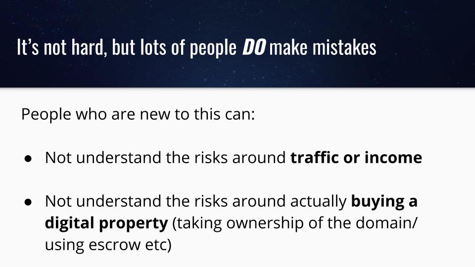website buying mistakes