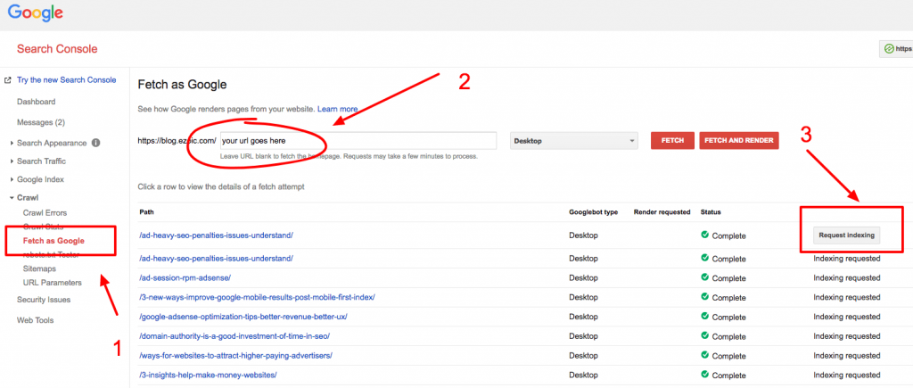 google search crawler