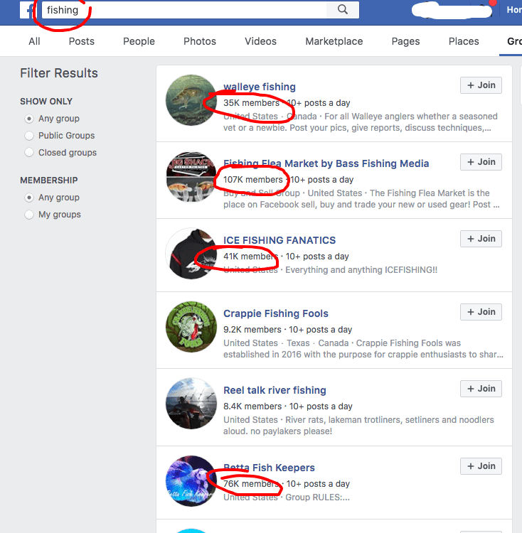 facebook groups