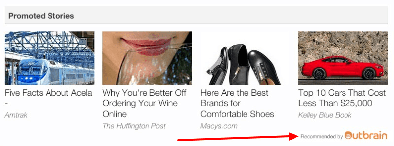 outbrain widget