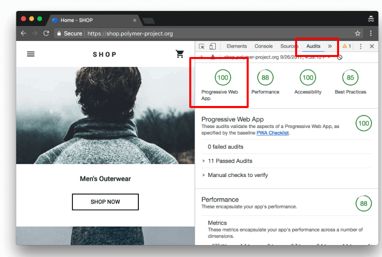 are pwas a ranking factor in google progressive web app