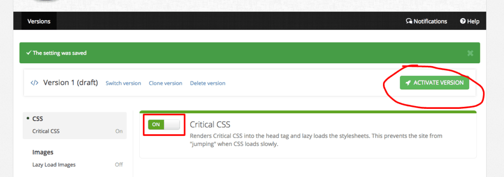 css speed